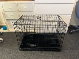Faltbare Hundebox mit Tragegriff / Foldable Dog Crate
