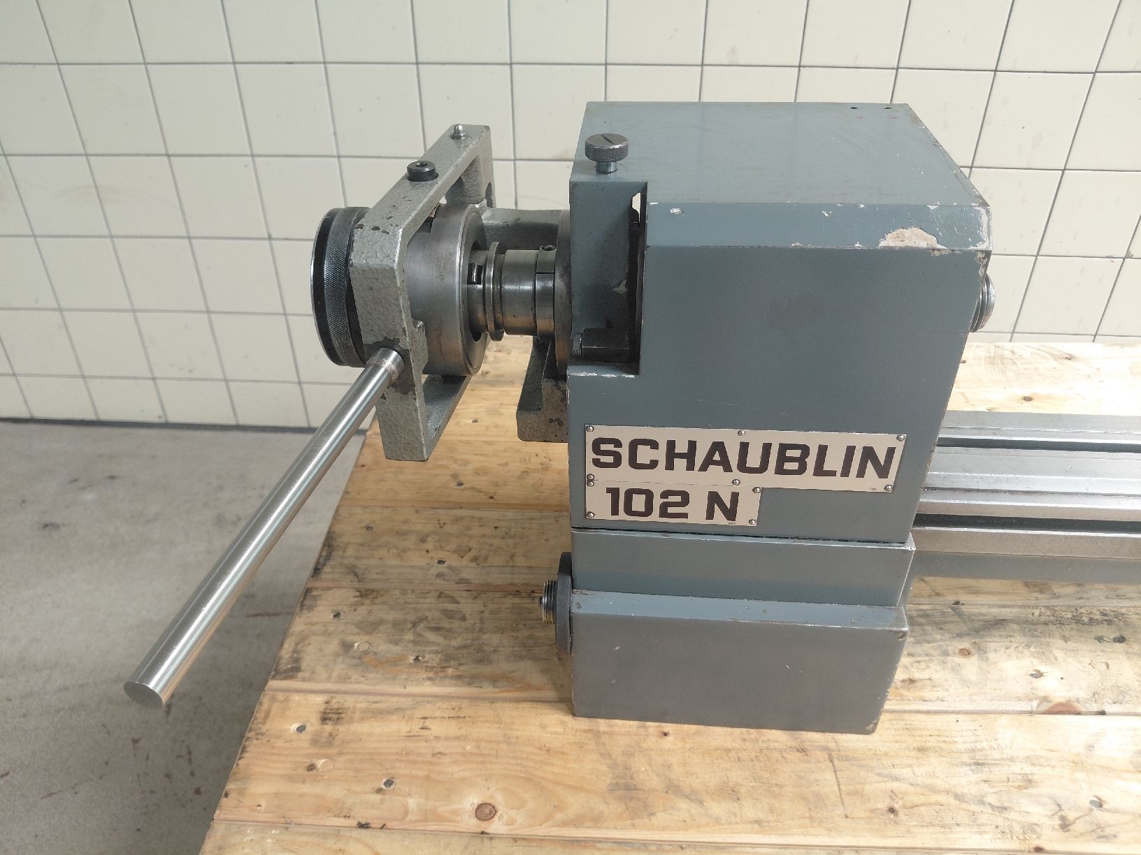 Schaublin Altro per industria metallurgica: Schaublin 102N Spindelstock mit Wange – Usato da Schüpfen venduto da Marathon013 5