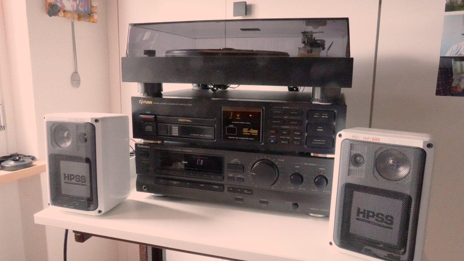 Amplificatori: Technics AV-Stereo-Steuerreceiver und Funai CD Wechsler L.Sp – Usato da Worblaufen venduto da auzuerch01 9