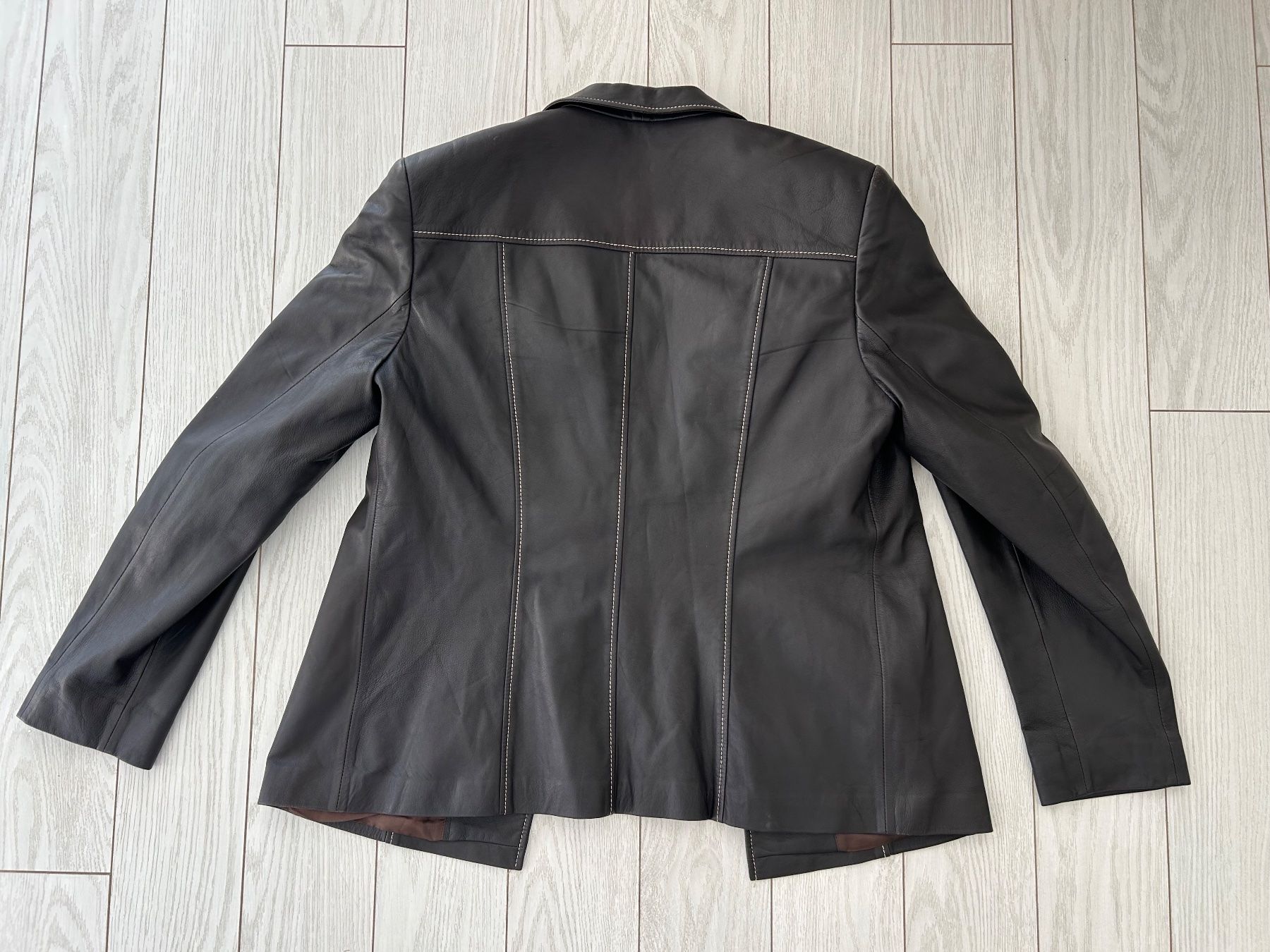 Gerry Weber Giacche: Gerry Weber brown leather jacket (D40/L) – Usato da Rüschlikon venduto da Tey_sl 9
