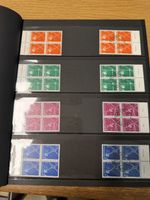 Album mit 32 Seiten Inhalt 4er Blöcke 1952-1970
