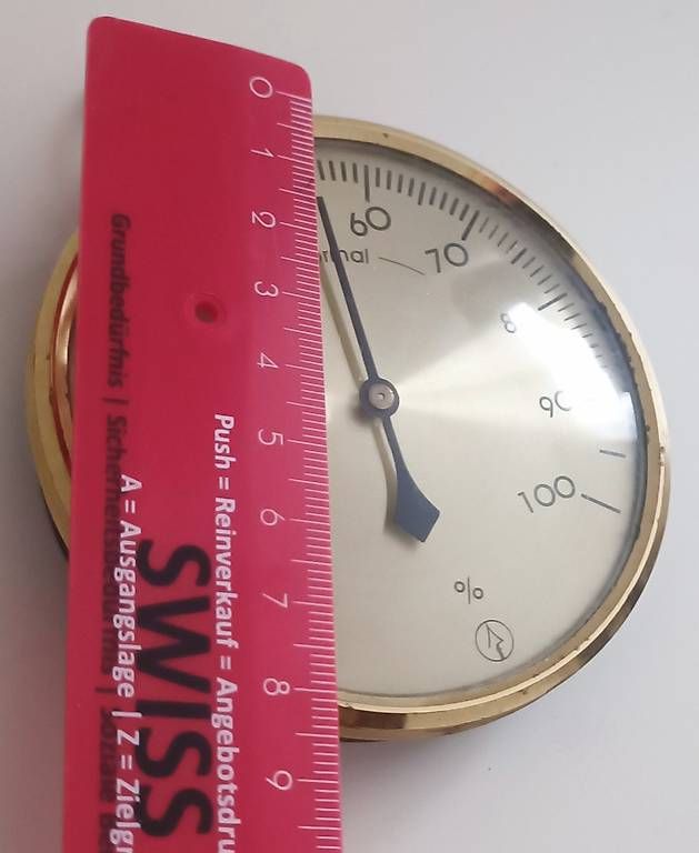 Misurare: Vintage Hygrometer TFA  Luftfeuchtigkeitsmesser – Usato da Bern venduto da sv-trade 1