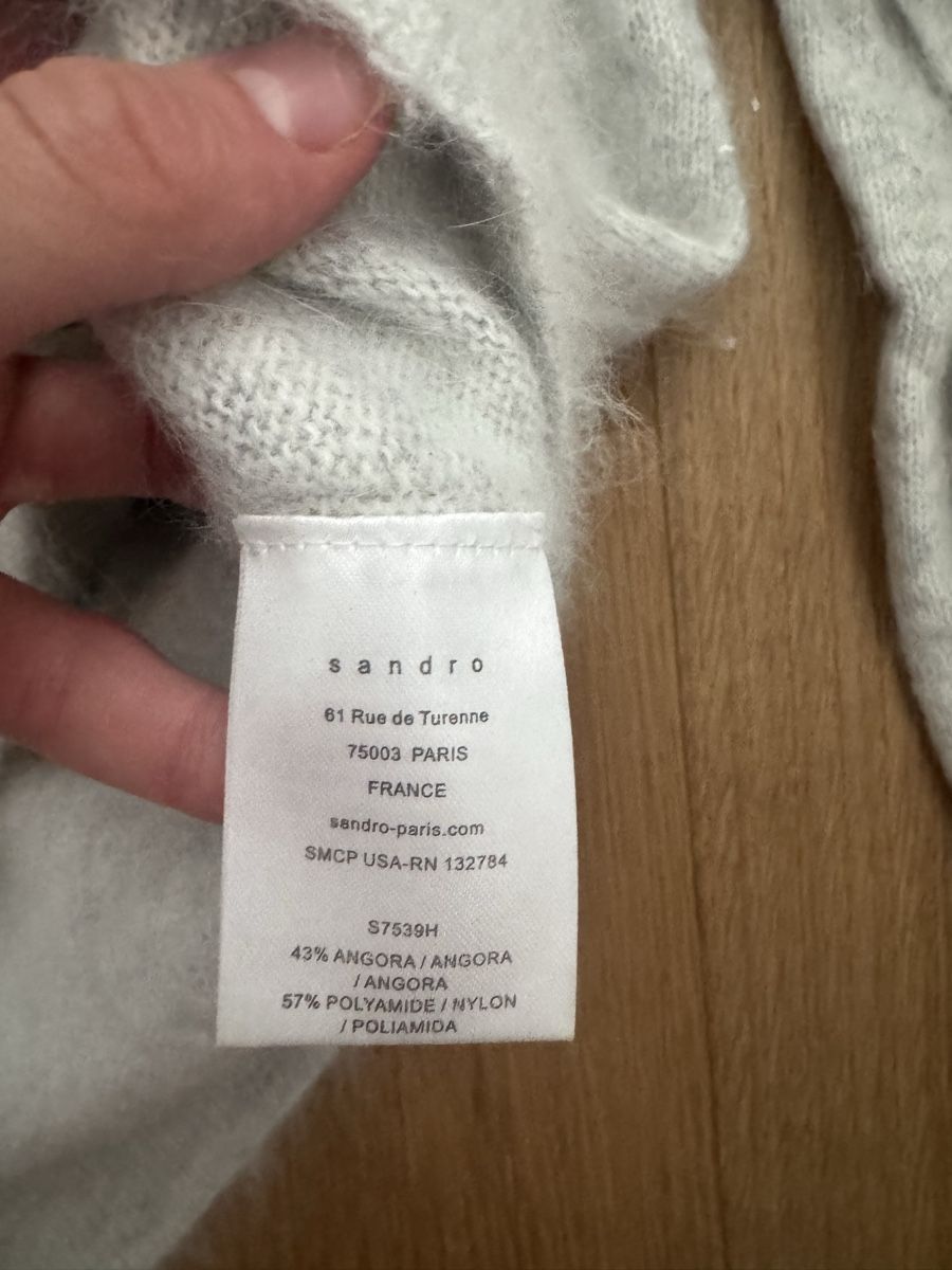 Sandro Pulls & Sweat-shirts: Sandro Mohairpullover kuschlig, Gr. 2 – Neuf (Voir description) à Solothurn par jgu_xfz2 3