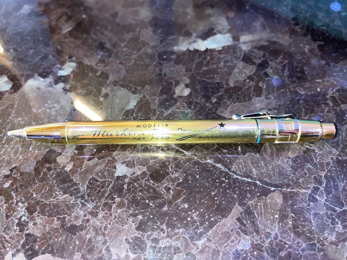Penna & Evidenziatori: Marktex Tech-Pen Modell K red ink – Usato da Bischofszell venduto da Klabauta 4
