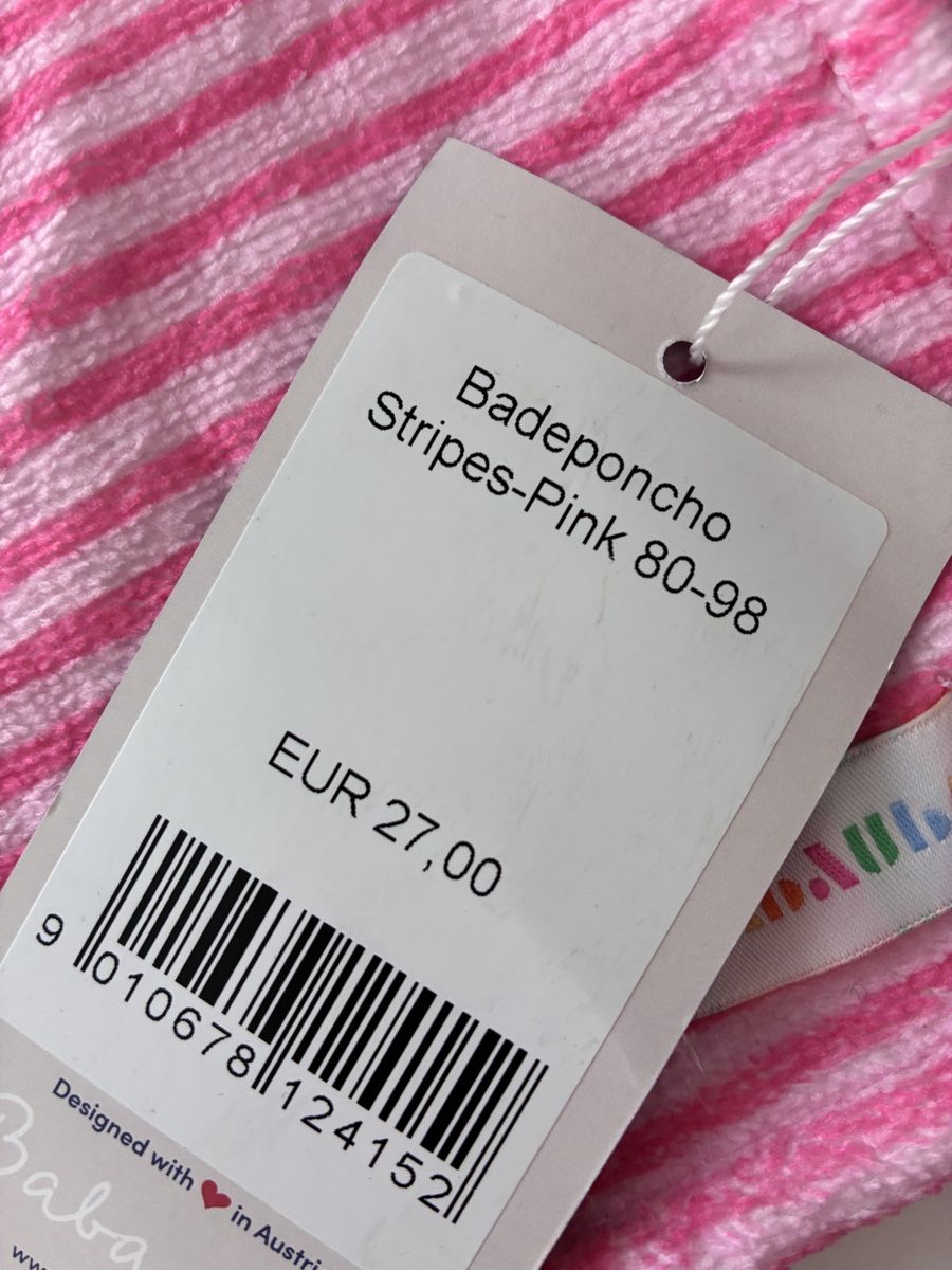 Bademäntel: Babauba Badeponcho Grösse 80-98 NEU – Neu und originalverpackt aus Wahlen b. Laufen von sabichrabi 1