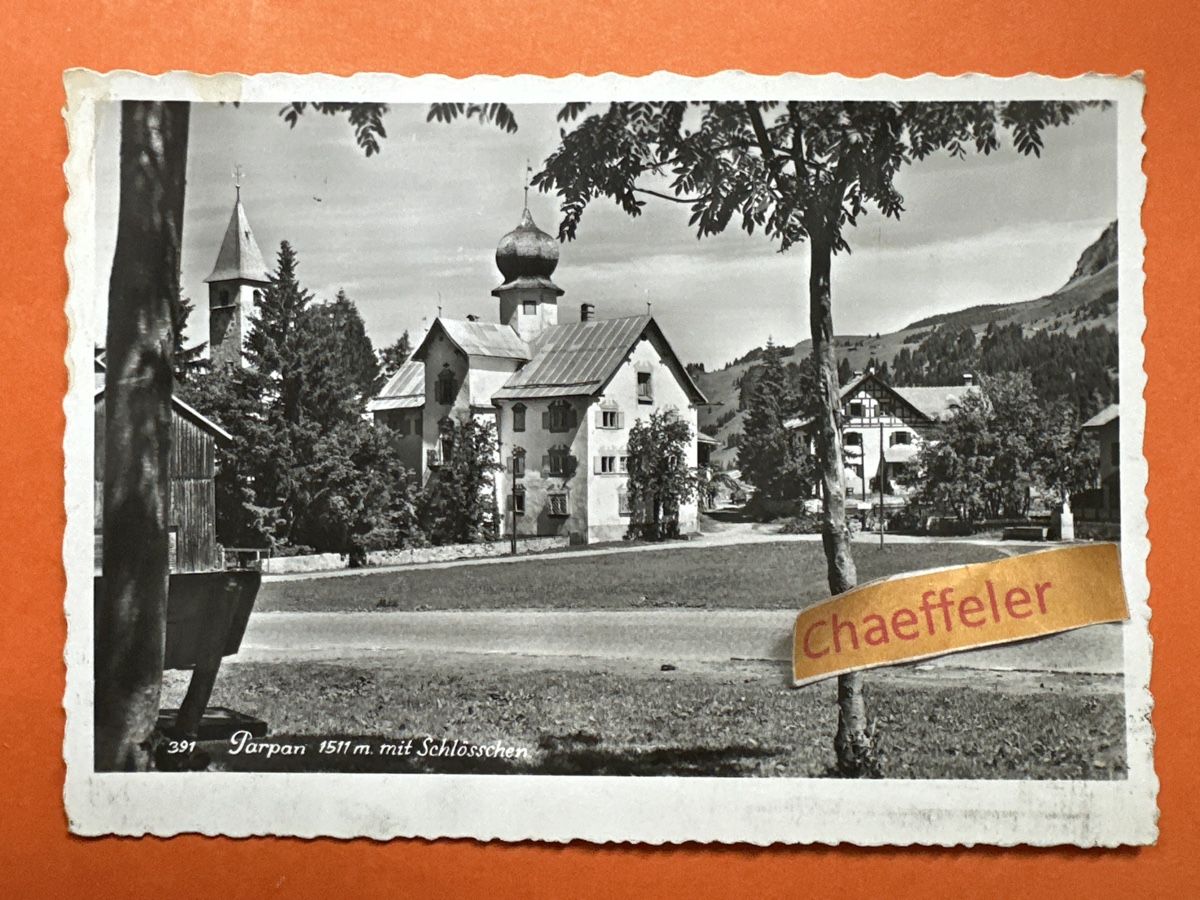 Cartes postales: 391 Paran mit Schlösschen. – D'occasion à Zürich par Chaeffeler