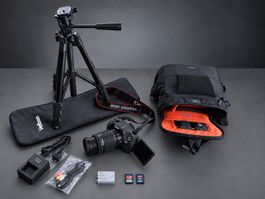 Canon EOS 600D + 18–135 IS Komplettset