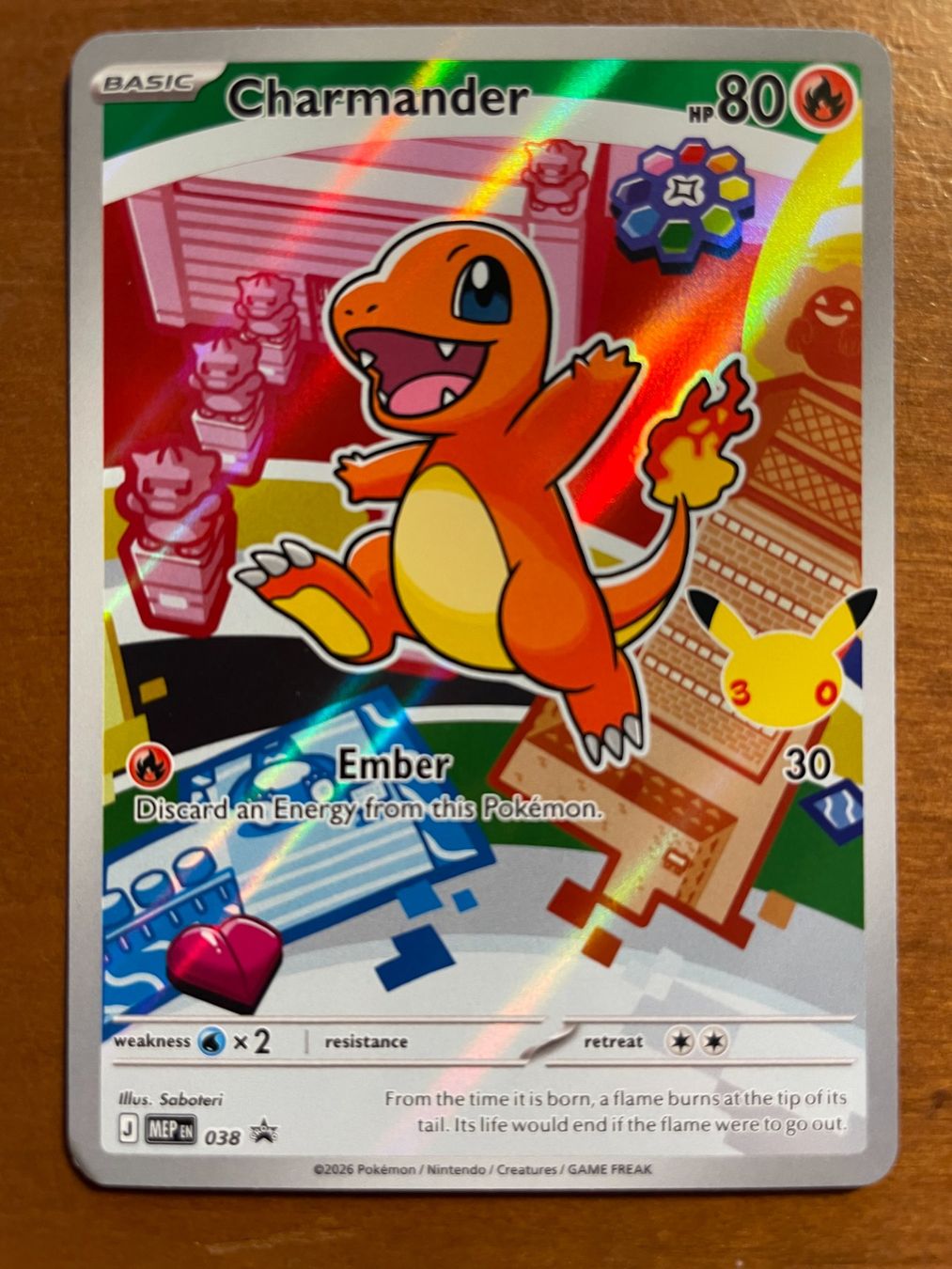 Pokémon Carte collezionabili: Pokemon Charmander (Versand gratis) – Nuovo (secondo la descrizione) da Chur venduto da Angerson
