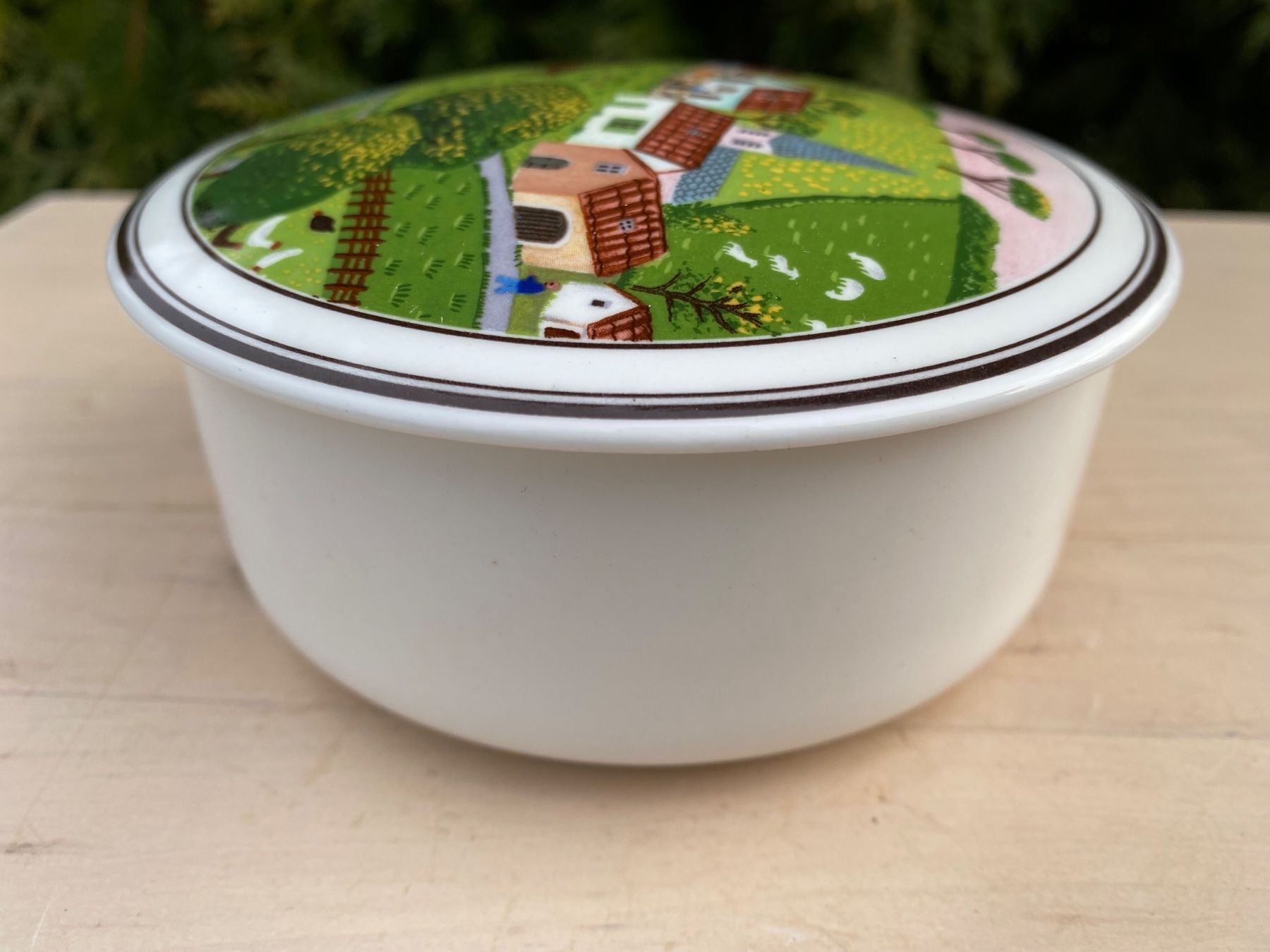 Villeroy & Boch Zuccheriere: schöne Villeroy & Boch Design Naiv Dose – Usato da Feldbach venduto da Olive1 3