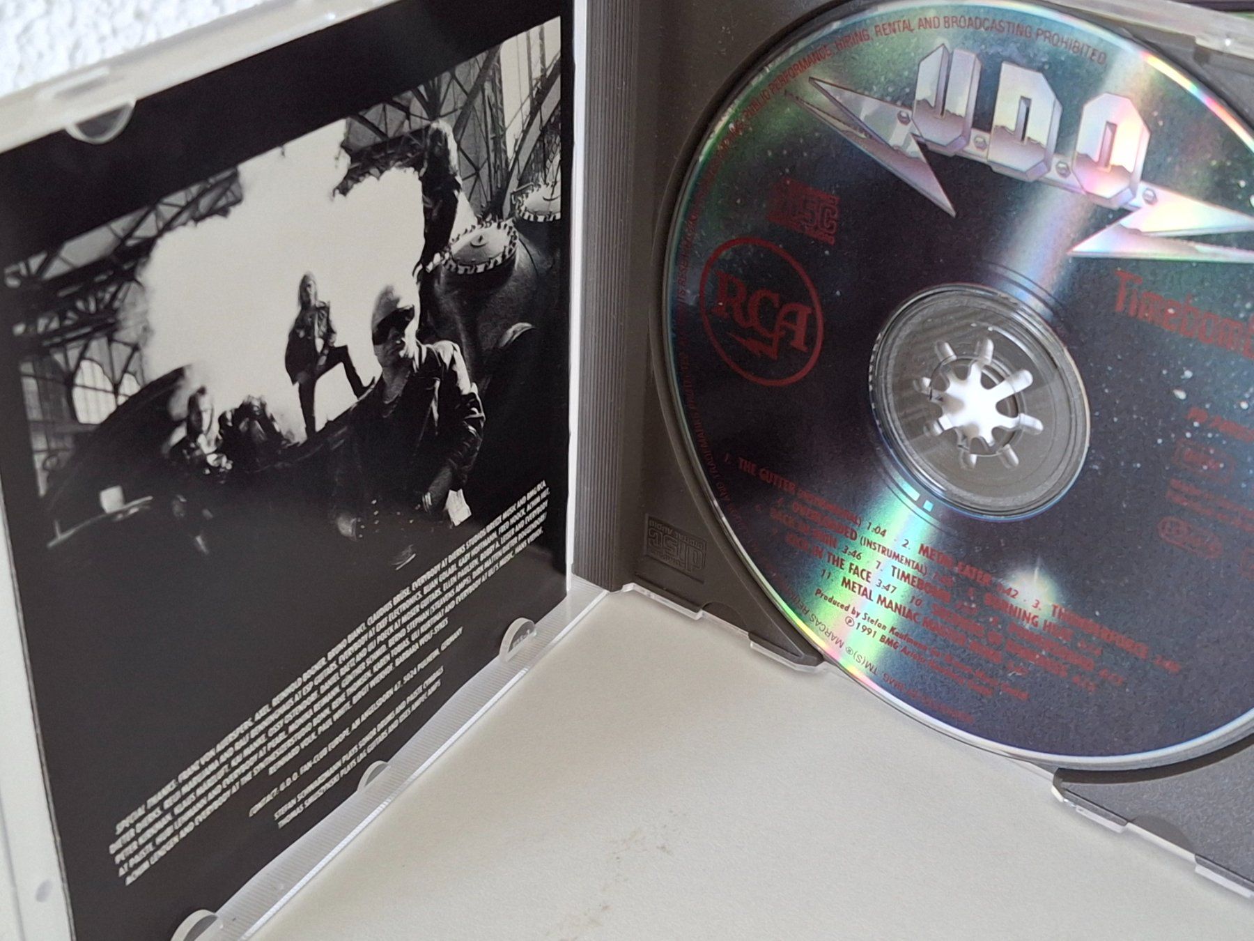 CD: CD U.D.O. - Timebomb – Usato da Aarberg venduto da Jackup1 2
