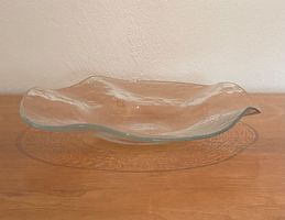 Schale mit Wellenrand Roberto Niederer Glasi Hergiswil