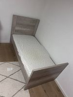 Lit enfant Sauthon 150cm avec matelas, duvet et housses