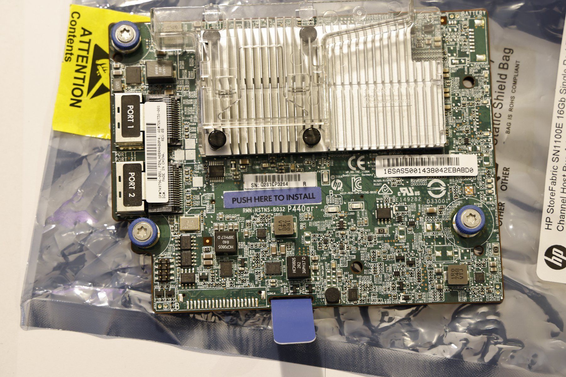 Hewlett Packard Server: HPE Smart Array P440ar Controller (749796-001/786760-001) – Usato da Wettswil venduto da photomoment