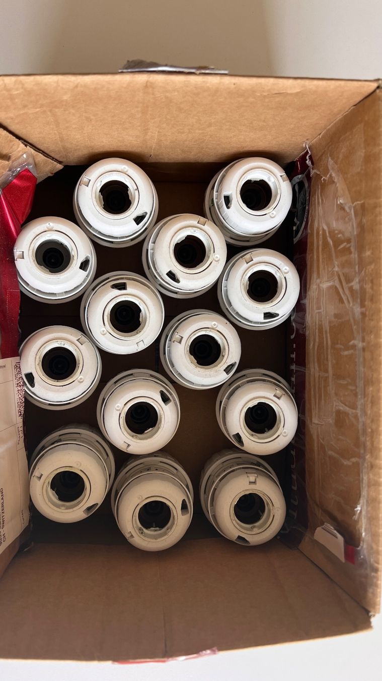Sonstige Gartengeräte: Danfoss Thermostatventilgehäuse Radiatorventil Weiss 5 Stu – Gebraucht aus Bühler von LICHTIG 3