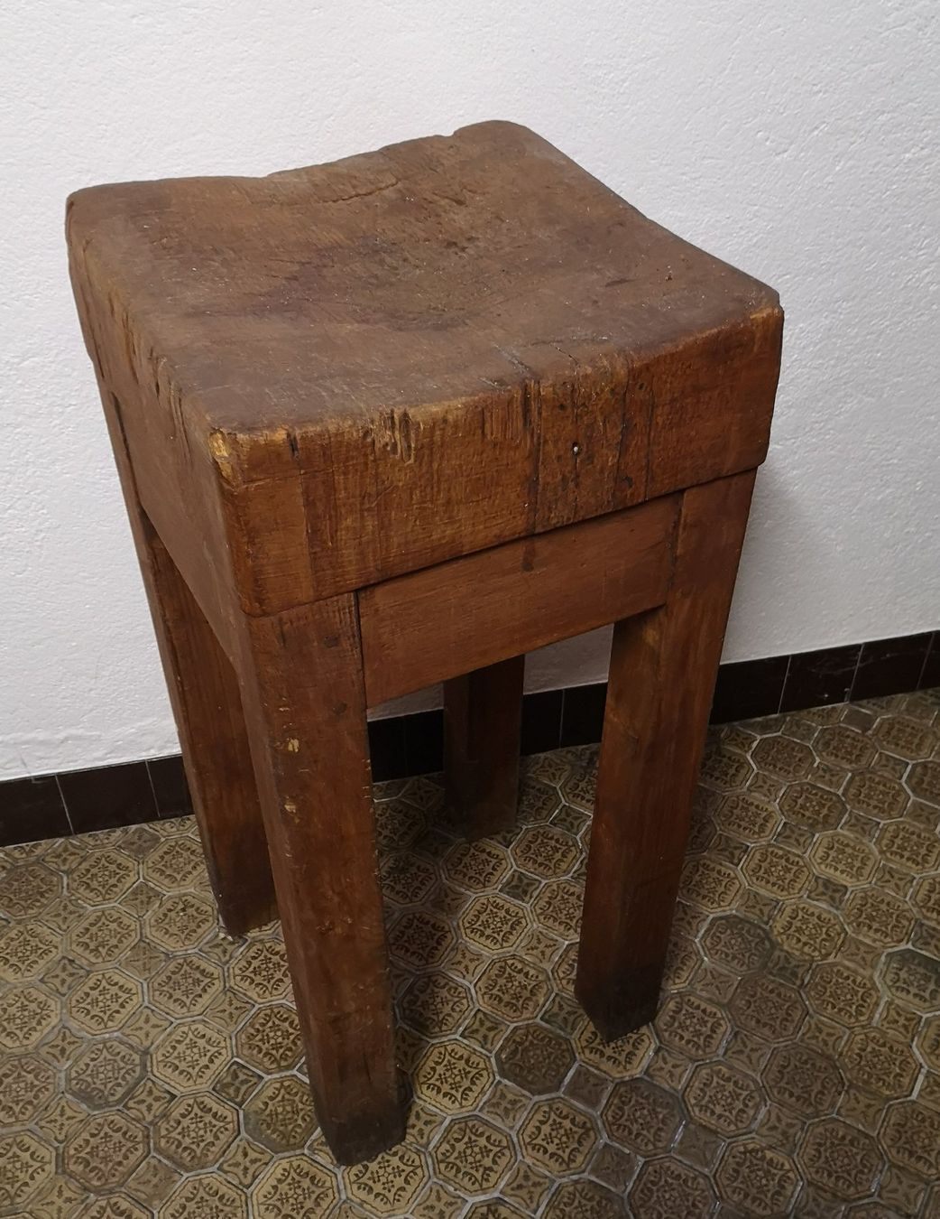 Articoli in legno: Billot de boucher en bois – Usato da Conthey venduto da Cathlouz 3