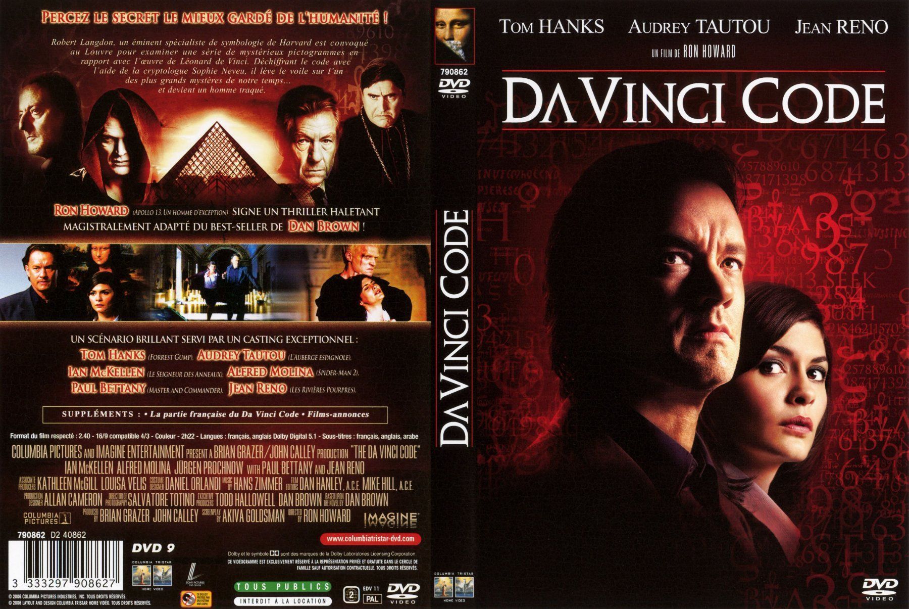 Tutti i DVDs: DVD - DA VINCI CODE (2006) Tom Hanks – Nuovo (secondo la descrizione) da Lausanne venduto da pipo_2017