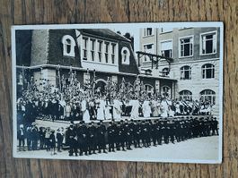 Echt Photo Karte Jugendfest Luzern Schulhaus St Karli - 1911