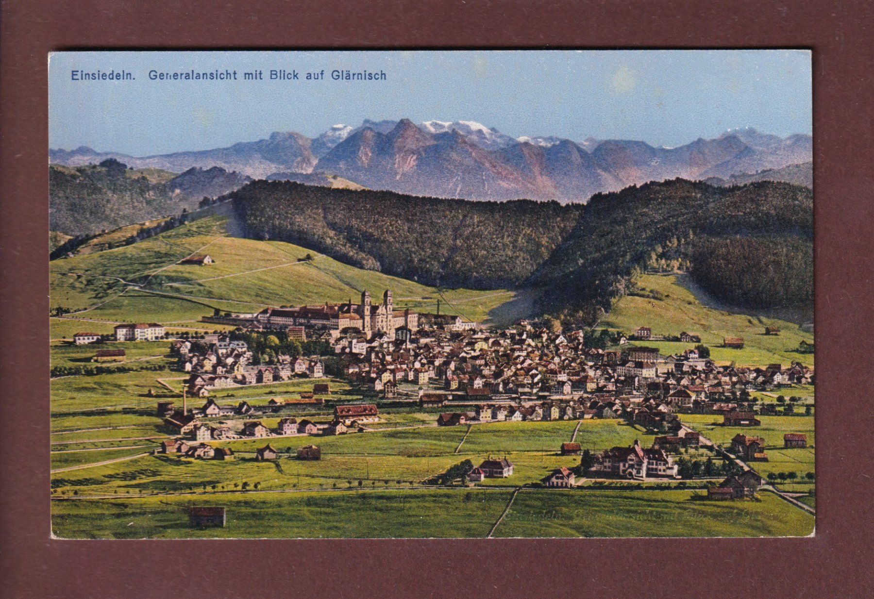 Cartoline postali: EINSIEDELN - Feldpost – Usato da Pully venduto da nicecards