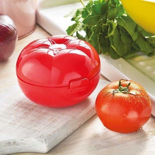 Tupperware Contenitori & Simili: Tupperware Tomatenbox, rot – Nuovo e nell'imballaggio originale da Wallbach venduto da paxnic