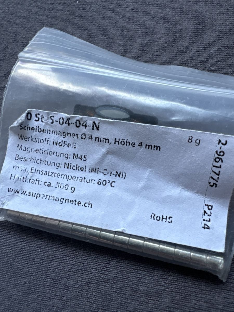 Magnete: Supermagnete Scheibenmagnete 15x 4mm x 4mm + 10x eckige – Neu (gemäss Beschreibung) aus Berneck von SESSES 3
