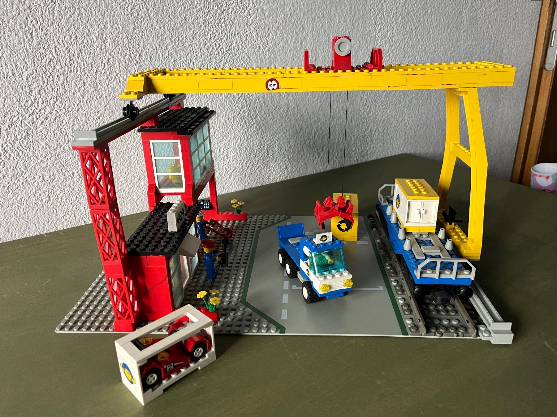 Lego Baukästen: Lego System 4555 Container Verladestation – Gebraucht aus Würenlos von Schnudi10 1