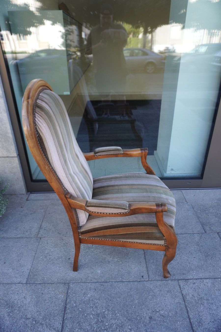 Poltrone: Voltaire Sessel Louis Philippe Stil (MA359) – Usato da Basel venduto da B.W.B. 7