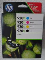 HP 920XL 4xTintenpatronen Set für Bastler Ablaufdatum 2019