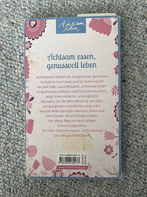 Libri: Achtsam Essen und geniessen – Nuovo (secondo la descrizione) da Spiez venduto da nomii20 1