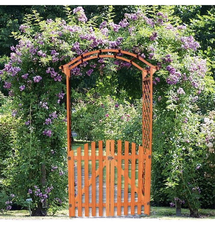 Relaxdays Rankturm 2er Set & Torbogen – Rankhilfe Für Rosen & Kletterpflanzen Bis 240 Cm