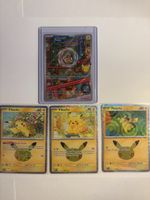 Lot 4 cartes Pokémon 30e anniversaire FR NM — Morpeko 135/12