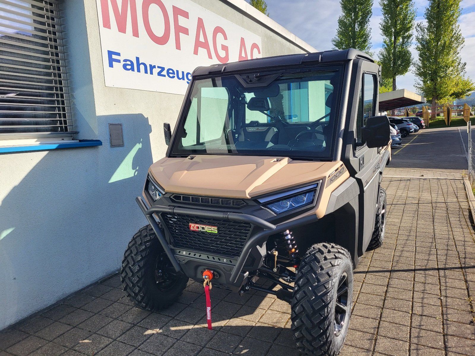 Trattori: AODES Arbeitsfahrzeug mit Traktorzulassung, fabrikneu – Usato da Wetzikon ZH venduto da MOFAG-AG