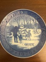 Royal Copenhagen Wandteller 1979 - Weihnachtsteller!
