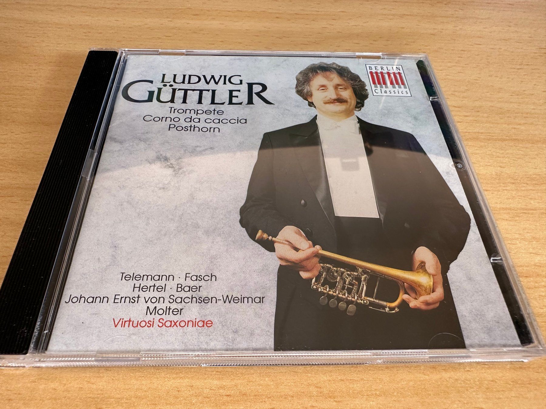CD: Ludwig Güttler - Trompete/Corno Da Caccia/Posth – Usato da Rikon im Tösstal venduto da Alpenmutz