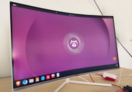 Samsung 32" Curved Monitor LU32R591CWUXEN – 4K UHD