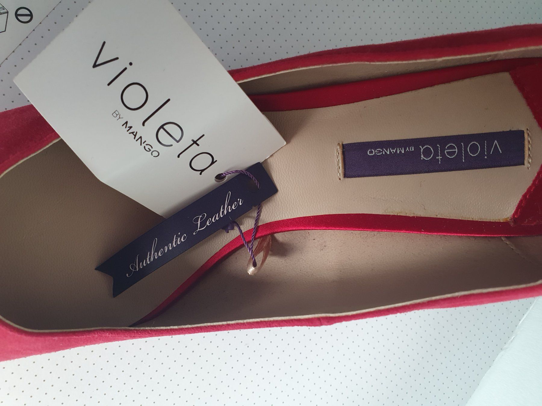 Mango Scarpe da donna: Schuhe Mango, Leder, Größe 40, pink – Nuovo e nell'imballaggio originale da Zuchwil venduto da ger_ws6t 4
