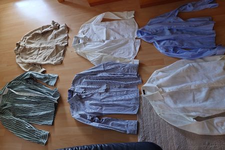 6 STÜCK Hemden Gant denium peter hahn max mara weeked ca M