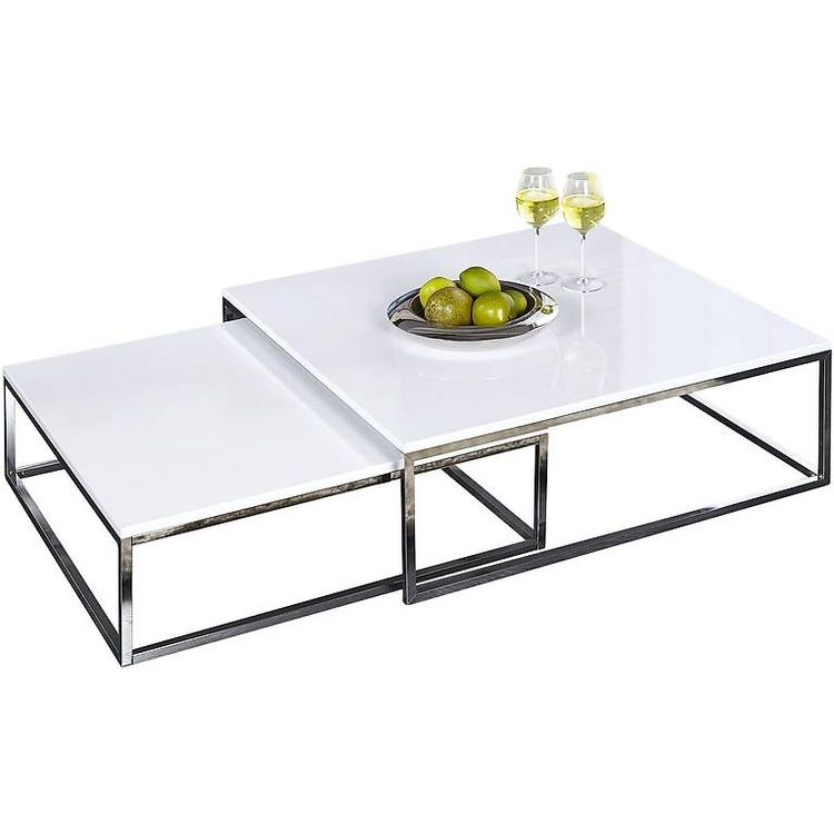Luxus Couchtisch Weiss Hochglanz Xxl Lutz Ebenbild