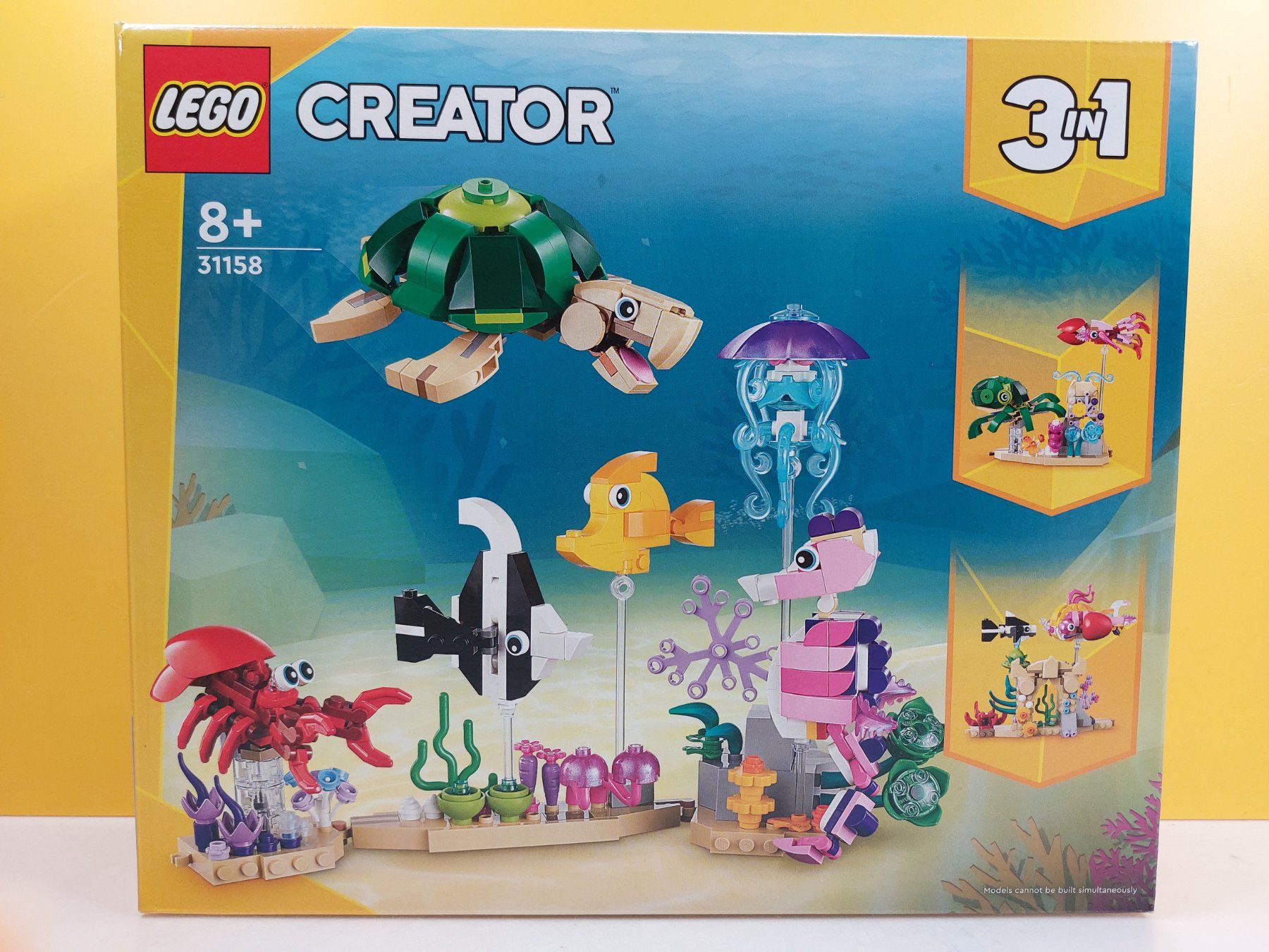 Lego Baukästen: LEGO Creator 31158 Meerestiere NEU – Neu und originalverpackt aus St.Gallen von TinasBauundSpiel