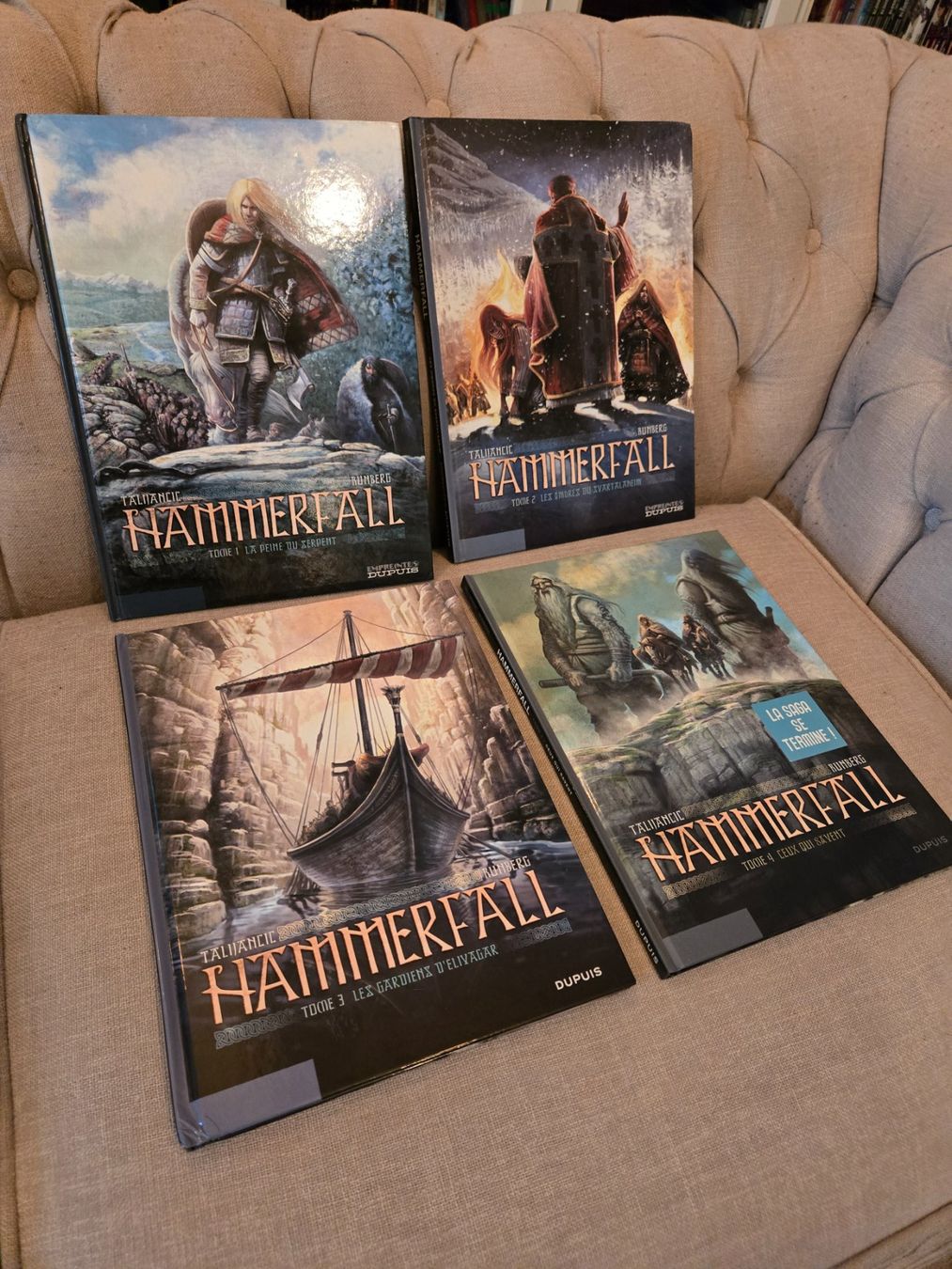 Fumetti: Hammerfall - tome 1 à 4 - Série complète en EO – Usato da Crémines venduto da Blakedrake