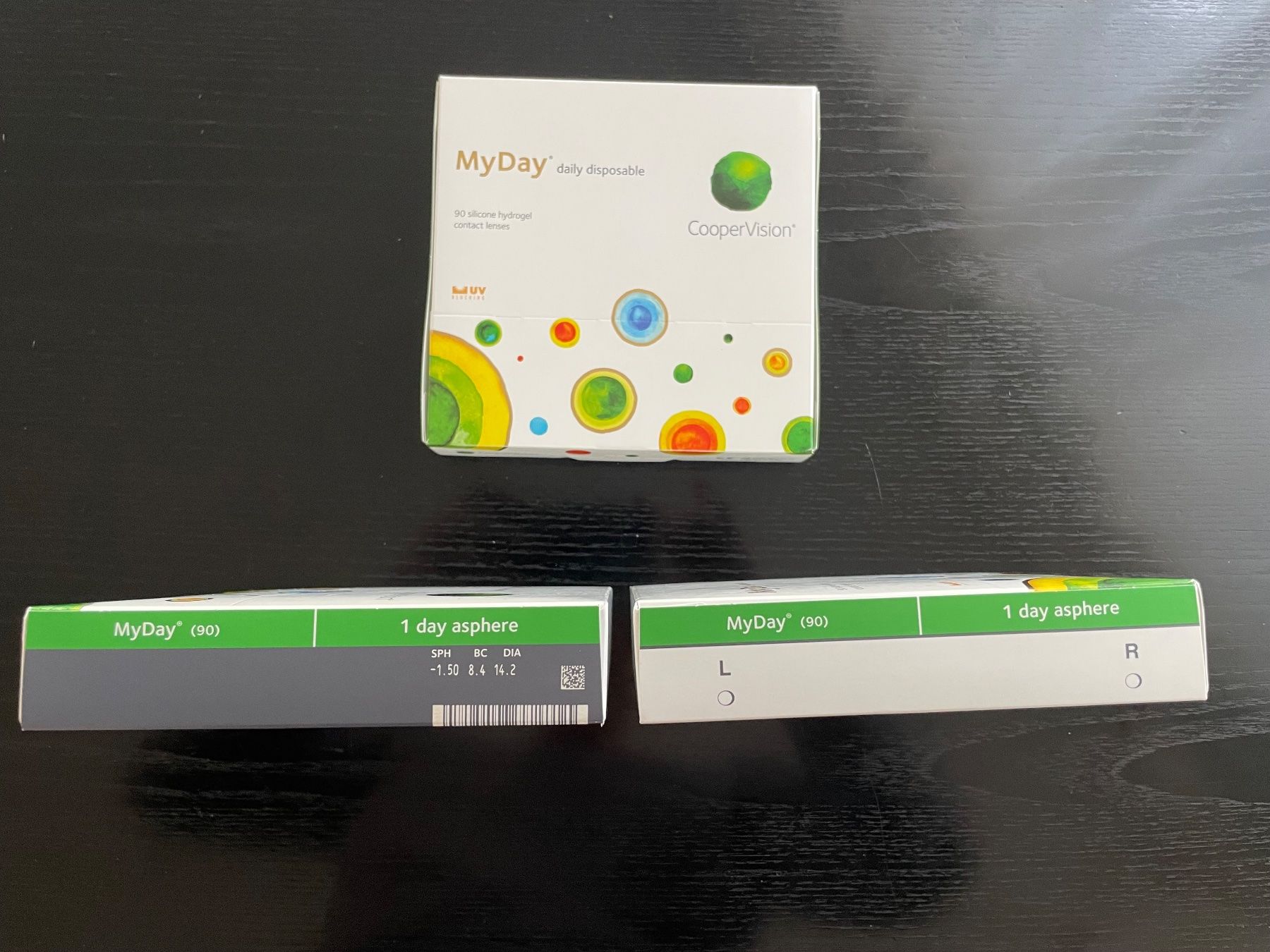 Cooper Vision Kontaktlinsen: Kontaktlinsen 3x90, Sphere -1.50 – Neu und originalverpackt aus Meilen von rocnakr 1