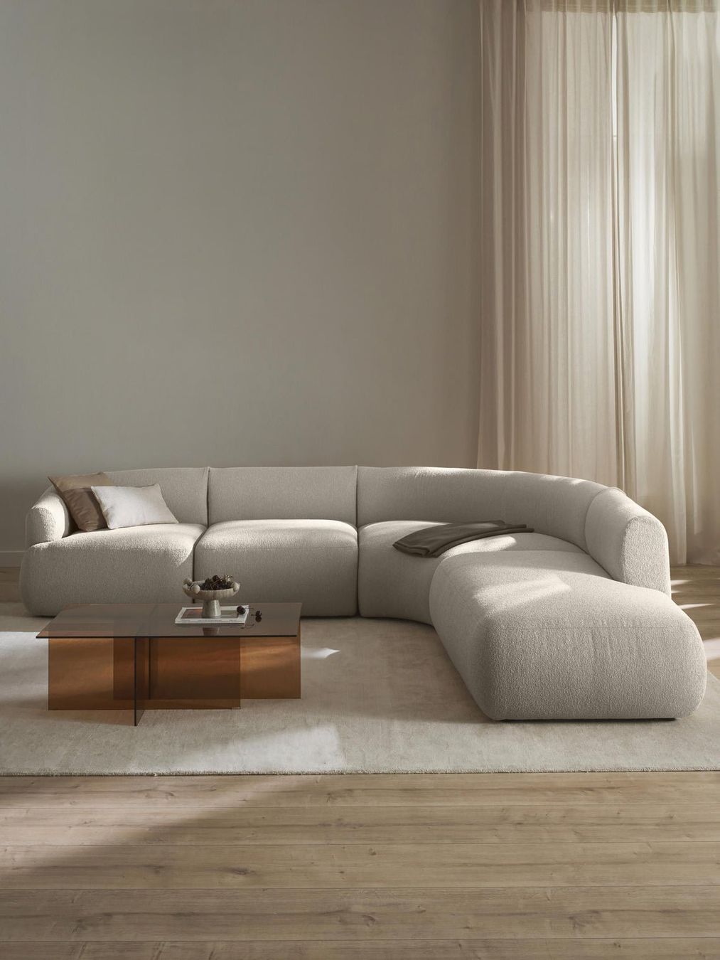 Westwing Divani: Modulares Bouclé-Ecksofa Sofia  Westwing CHF 4849-50% – Nuovo (secondo la descrizione) da Otelfingen venduto da Yvonne_Outlet 2