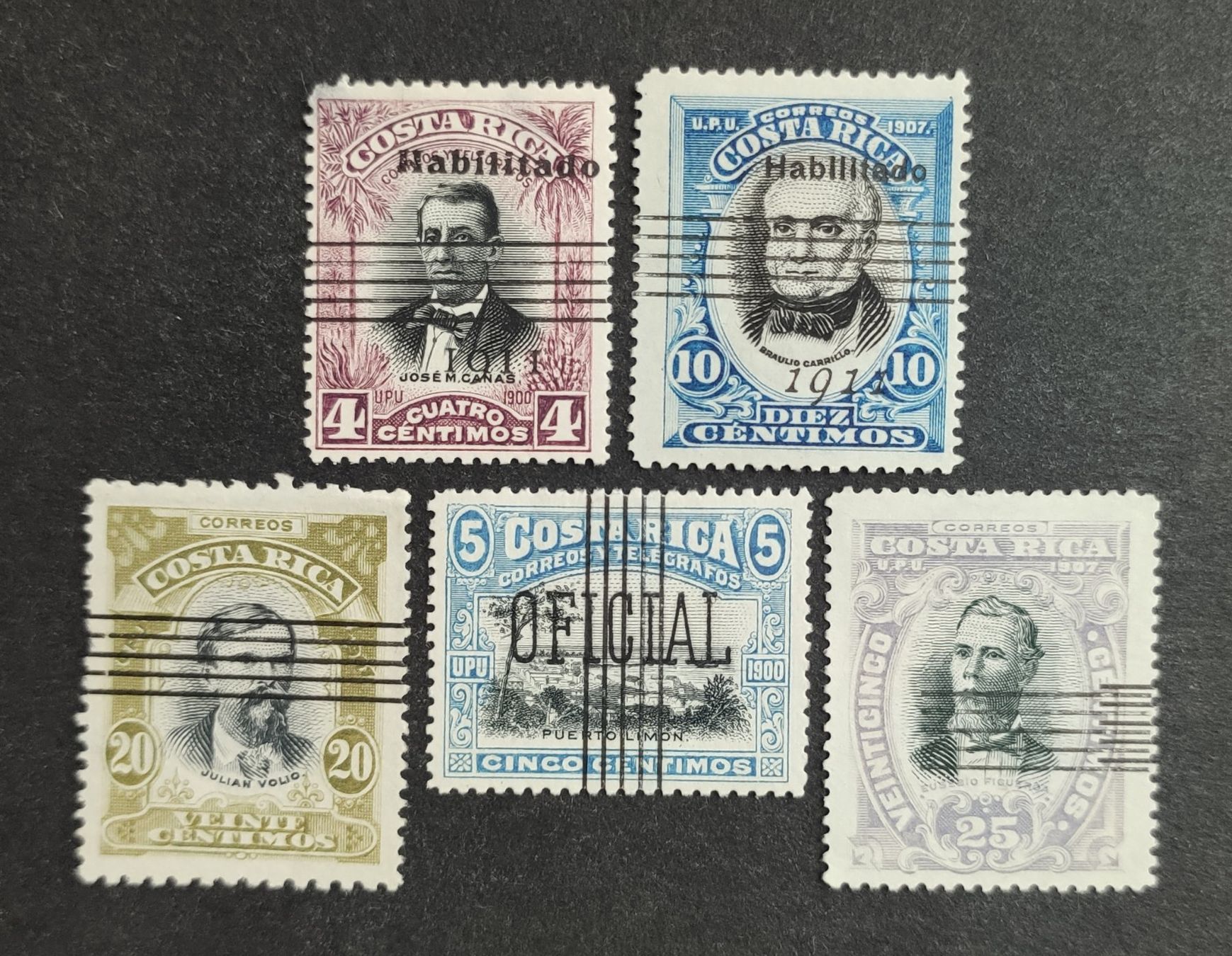 Alle Briefmarken: Costa Rica - Remainder cancel - LoT – Gebraucht aus Wil SG von Zazal