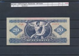 1975 Banknote "Ungarn - 20 Forint", bankfrisch