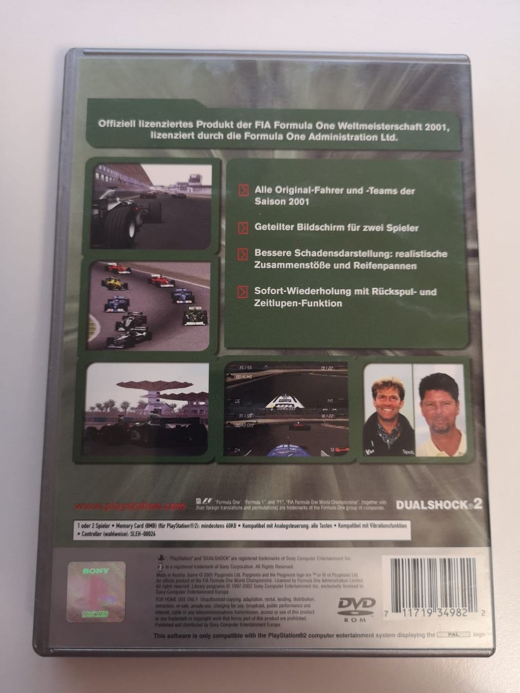 Giochi: Formula One 2001 (PS2) – Usato da Herisau venduto da Seyashop_2 2