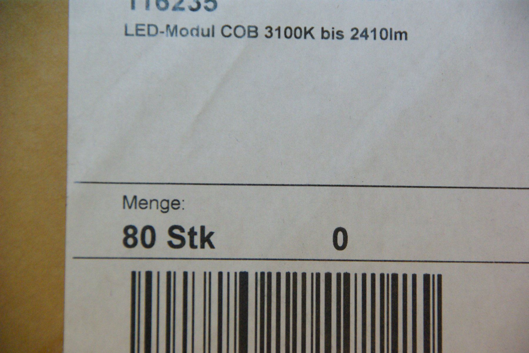 Lampade: Panasonic LED-Modul COB 3100K, 80 Stk. – Nuovo e nell'imballaggio originale da Herisau venduto da Cevianer1844 5