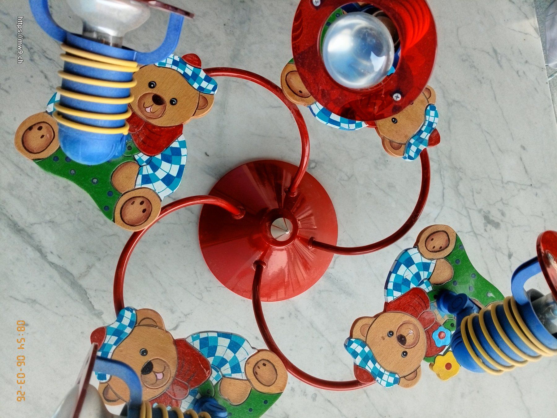 Lampadari & plafoniere: Kinderlampe Teddybär - Drehbare Kinderzimmer Deckenleuchte – Usato da Castione venduto da Markus_Winter_Ticino 1