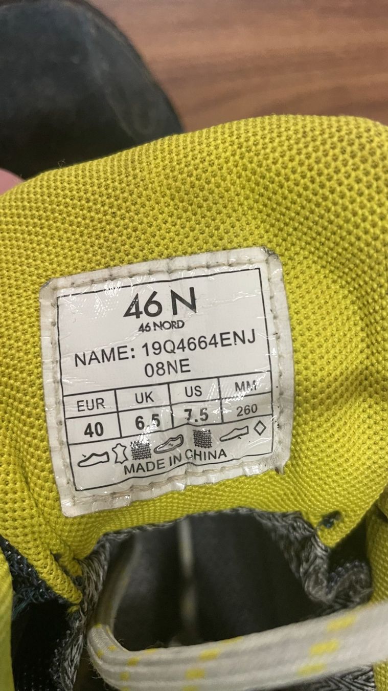 46 Nord Scarpe da uomo: Wanderschuhe 46 Nord – Usato da Flüelen venduto da jodel_du 4