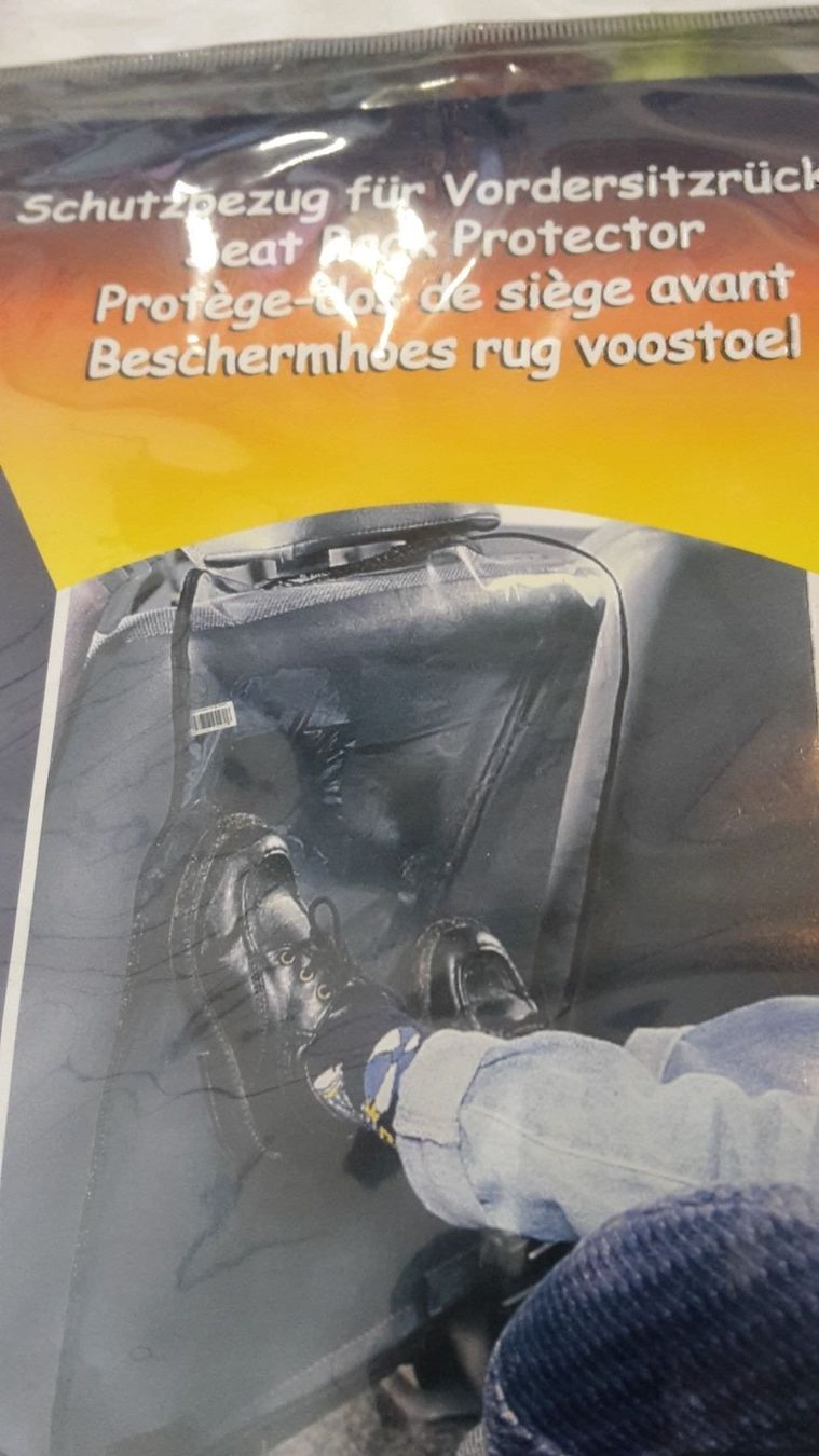 Seggiolini per auto: Rūcklehnenschutz neutral – Nuovo e nell'imballaggio originale da Schwarzenburg venduto da Flamingo07