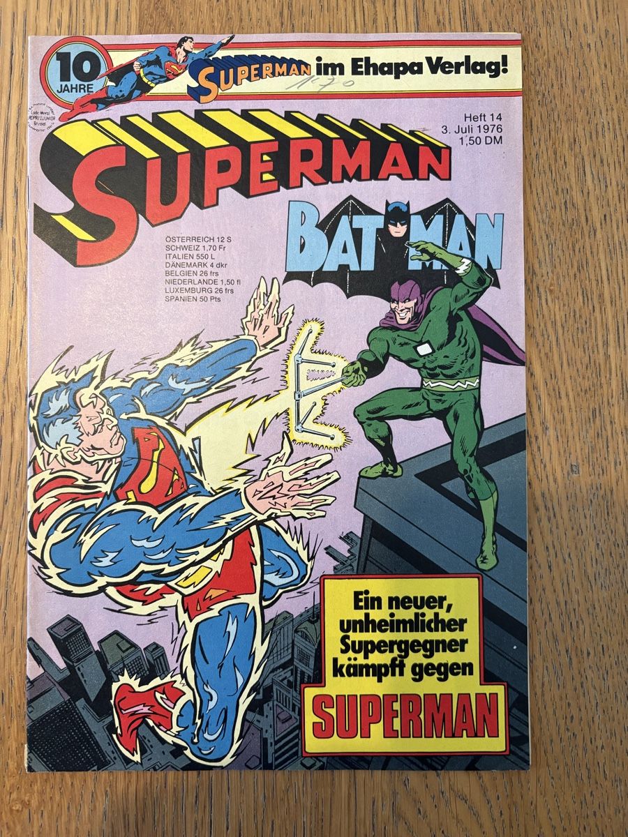 Fumetti: Superman 1976 / 14 Comics von 26 – Usato da Wangen b. Dübendorf venduto da Antiz1210 1