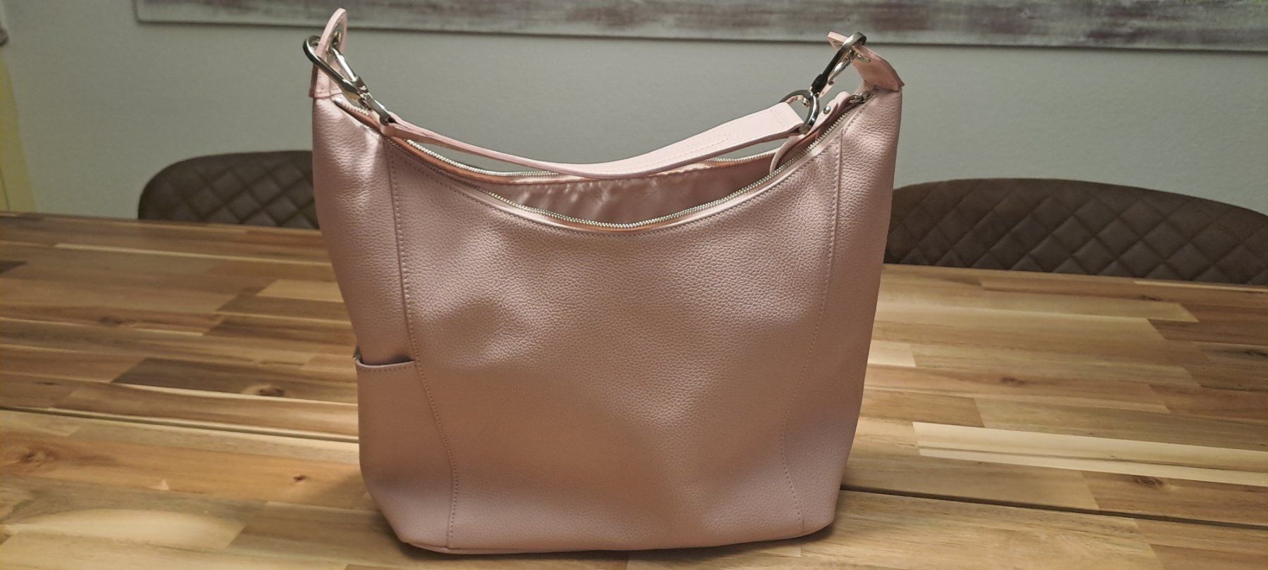 Longchamp Borse da donna: Handtasche "Longchamp, puderrosa – Nuovo (secondo la descrizione) da Buch am Irchel venduto da -mireli- 3